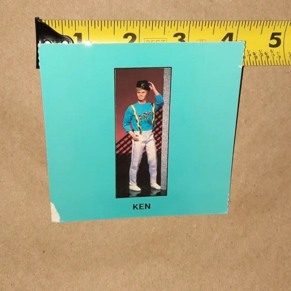 Vintage Barbie Card 1989 Barbie Just Us Girls Game Replacement Piece - Picture 5 of 6